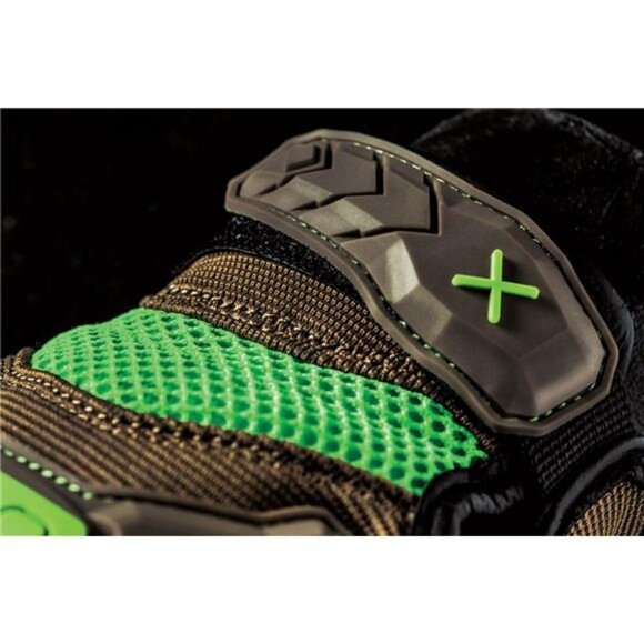 Motor Impact Glove; Work Gloves, TPR Impact Protection, (1 Pair), Brown - Picture 4 of 7